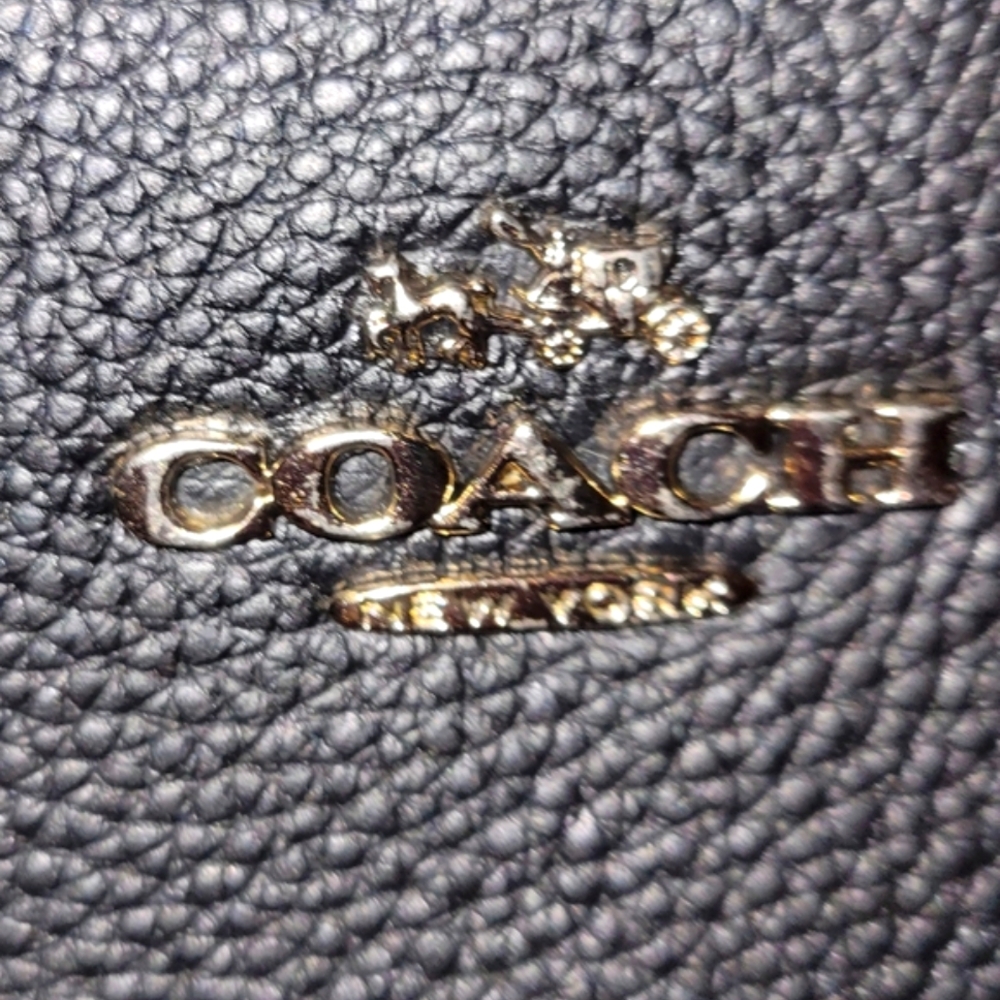 COACH SOPHIA PEBBLED LEATHER TOTE - Picture 3 of 10